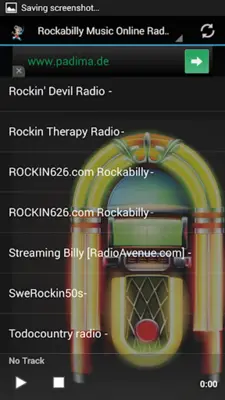 Rockabilly Music Online Radio android App screenshot 2