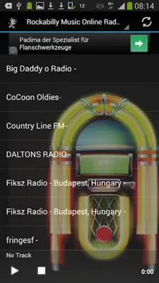 Rockabilly Music Online Radio android App screenshot 3